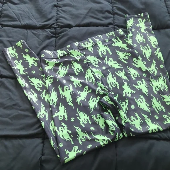 Black Milk Neon Ghosts Leggings - Picture 3 of 4